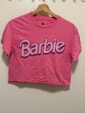 Junk Food Barbie crop top tee size XS